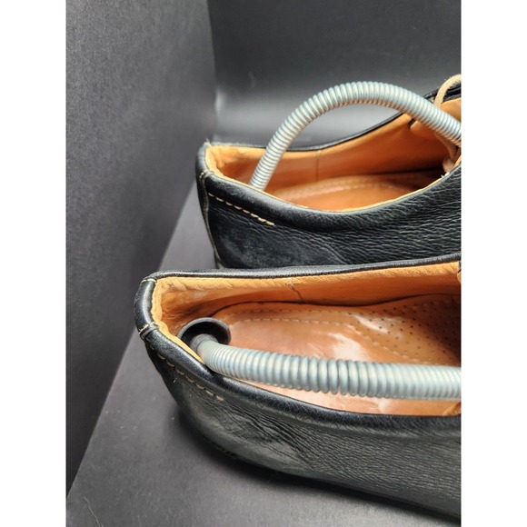 Vintage BOYDS Thrreadneedle Shoes Mens Size 10.5 Black Leather Lace Up 4046 main image 10